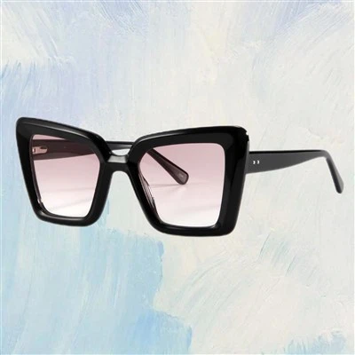 Sbectol Haul Asetad Ffrâm Sgwâr rhy fawr